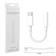 Type-c to 3.5mm Headphone Jack Adapter - Premium & Reliable | CELL DEMAND Official