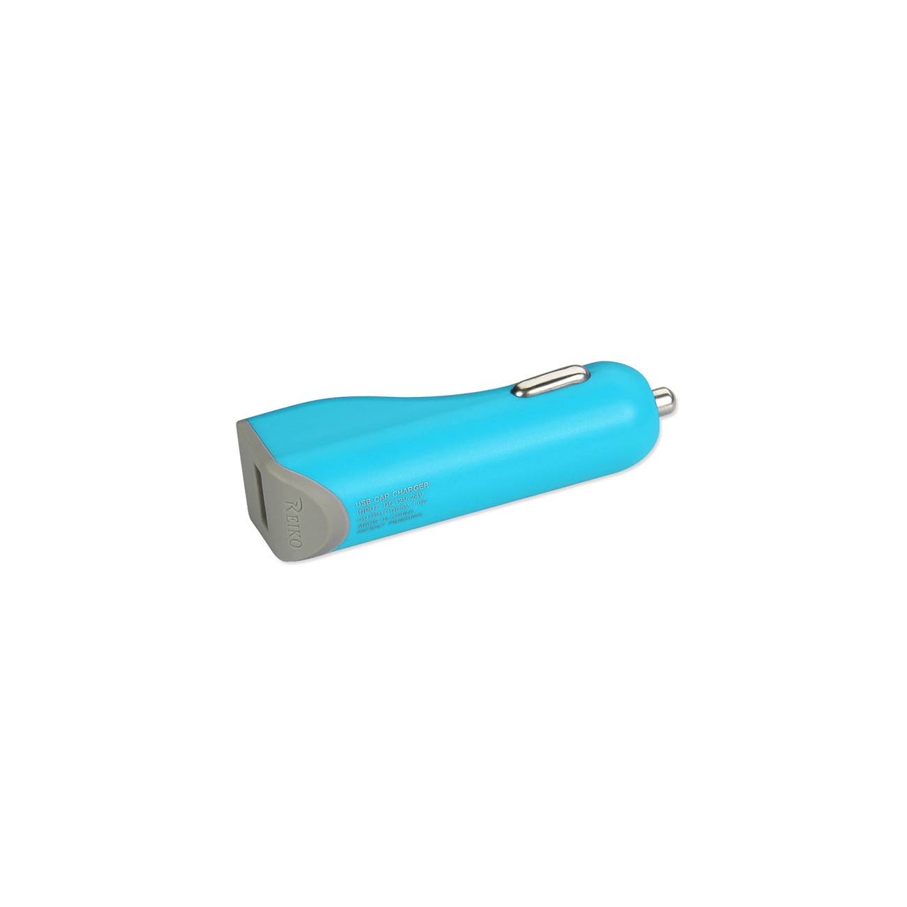 MICRO USB CAR CHARGER WITH DATA USB CABLE IN BLUE - Crystal Clear & Reliable | CELL DEMAND Official