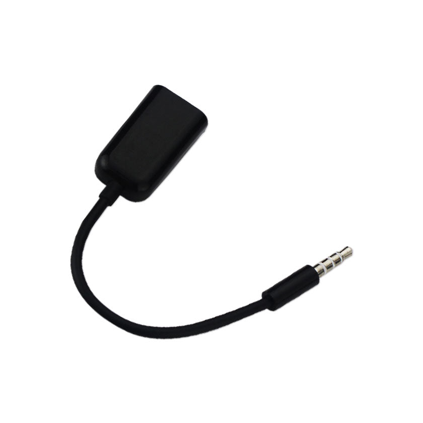 MALE TO DUAL STEREO AUDIO CABLE 3.3FT IN BLACK - Durable & Reliable | CELL DEMAND Official