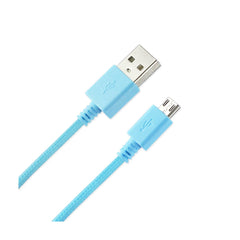 Braided Micro Usb Data Cable 3.3 Feet In Green - Premium & Reliable | CELL DEMAND Official