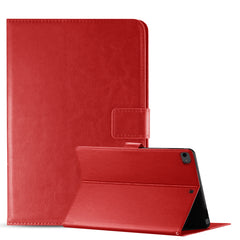 Leather Folio Cover Protective Case for 8" iPad mini 4/5/6 In Red - Heavy Duty & Reliable | CELL DEMAND Official
