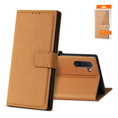 SAMSUNG GALAXY NOTE 10 3-In-1 Wallet Case In BROWN - Premium & Reliable | CELL DEMAND Official
