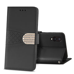 Samsung Galaxy A02 3-In-1 Wallet Case In Black - Heavy Duty & Reliable | CELL DEMAND Official