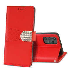 Samsung Galaxy A32 5G 3-In-1 Wallet Case In Red - Crystal Clear & Reliable | CELL DEMAND Official