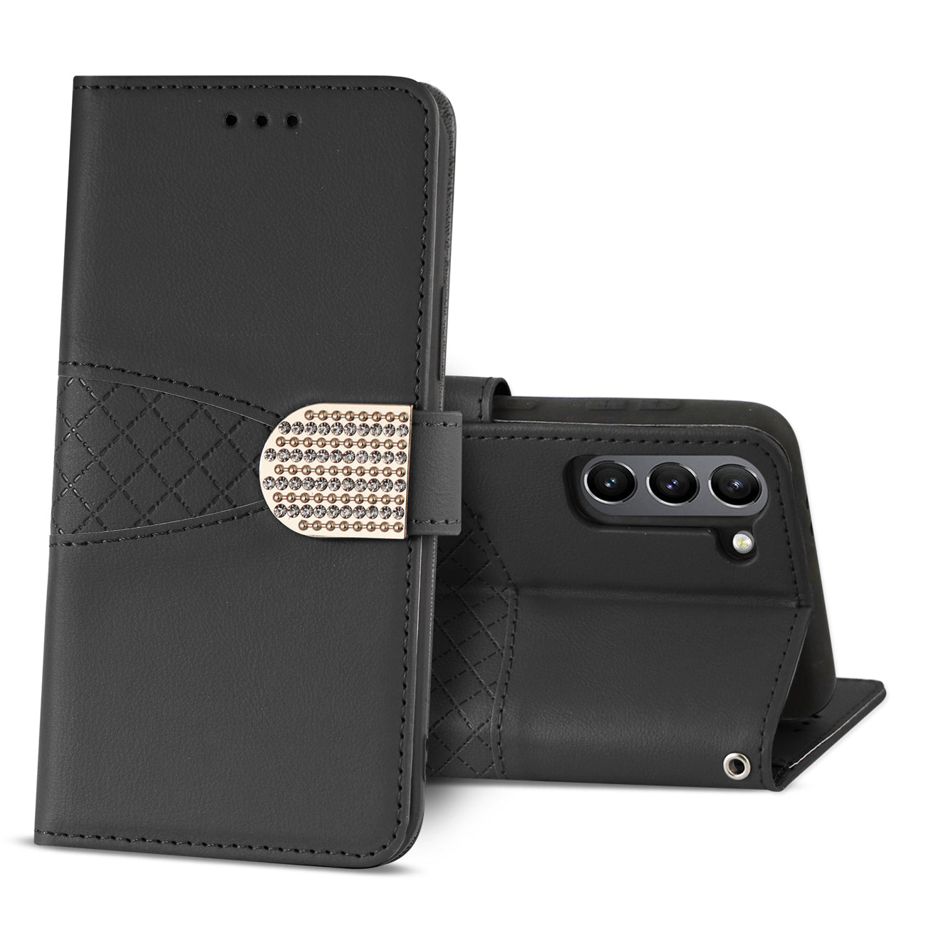 3-In-1 Wallet CaseSAMSUNG GALAXY S21/S30 PLUS In Black - Ultra-Slim & Reliable | CELL DEMAND Official