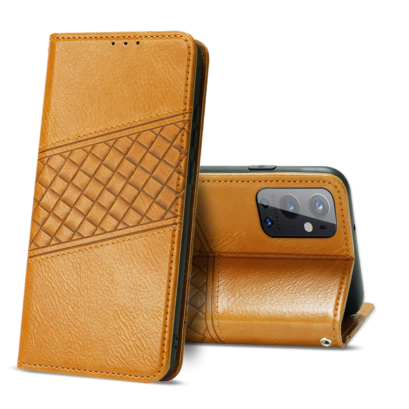 ONE PLUS 9 PRO 5G 3-In-1 Wallet Case In Brown - Durable & Reliable | CELL DEMAND Official