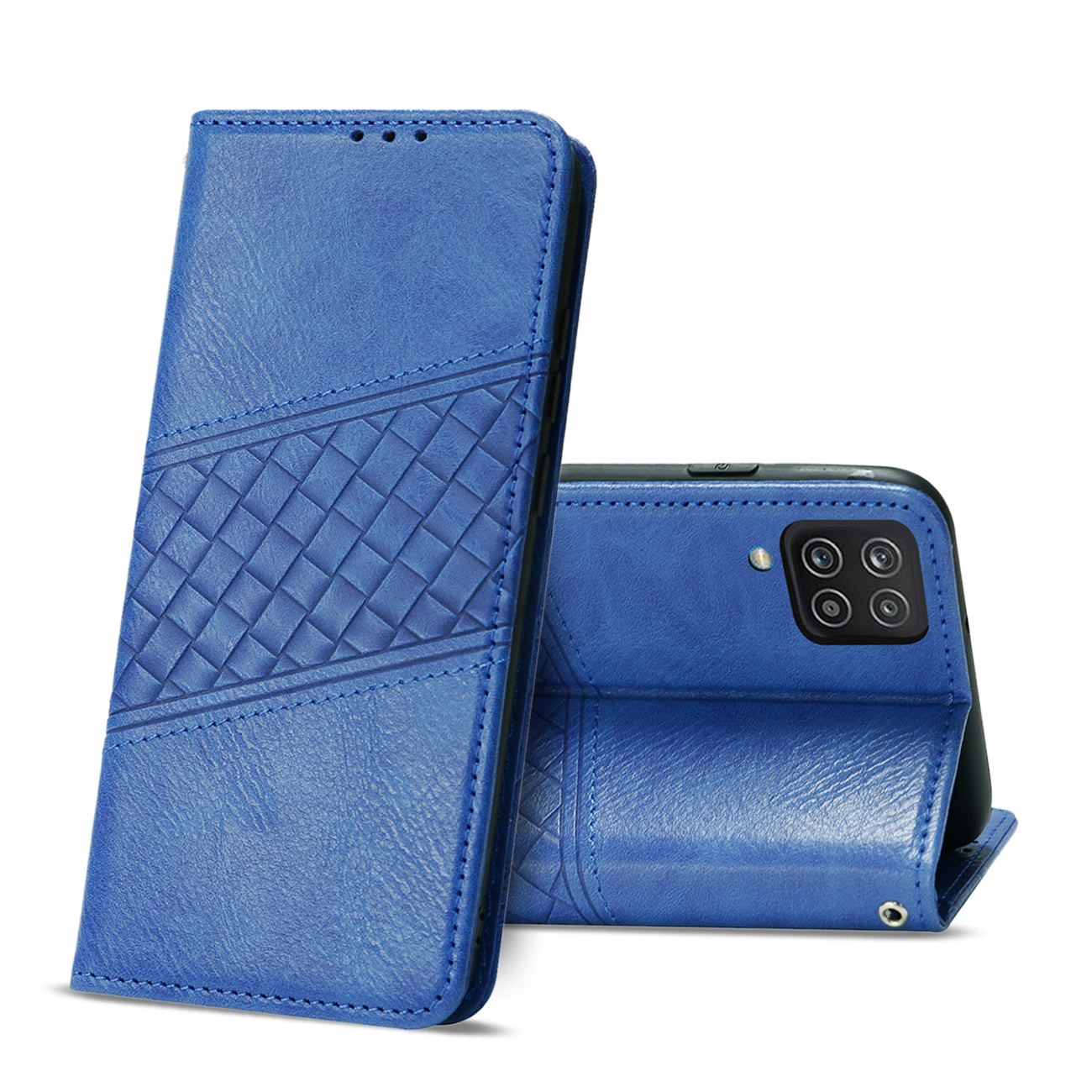 Samsung Galaxy A12/5G 3-In-1 Wallet Case In Blue - Premium & Reliable | CELL DEMAND Official