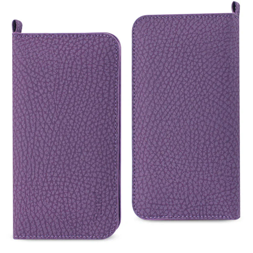 IPHONE 6 Compatible UNIVERSAL WALLET PHONE CASE WITH SIDE POCKETS AND MAGNETIC FLAP FOR IPHONE 6 /6S (5.59X2.79X0.42 INCHES) IN NAVY (FC33-562804PP) - Durable Protection by CELL DEMAND