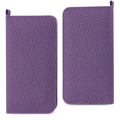 UNIVERSAL WALLET PHONE CASE WITH SIDE POCKETS AND MAGNETIC FLAP FOR SAMSUNG NOTE 5 (6.180X3.15X0.45 INCHES) IN PURPLE (FC33-623205PP) - Premium & Reliable | CELL DEMAND Official