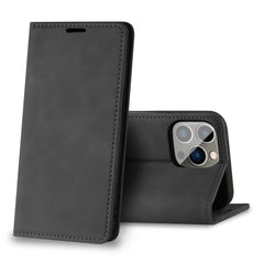 iPhone 13 Pro Compatible Magnetic wallet Leather phone case For Apple iPhone 13 Pro (Black) (FC34-IPH13PROBK) - Heavy Duty Protection by CELL DEMAND
