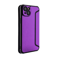 iPhone 15 PLUS Compatible Magnetic wallet Leather phone case For Apple iPhone 15 PLUS In Purple (FC36-IPH15PLUSPP) - Durable Protection by CELL DEMAND