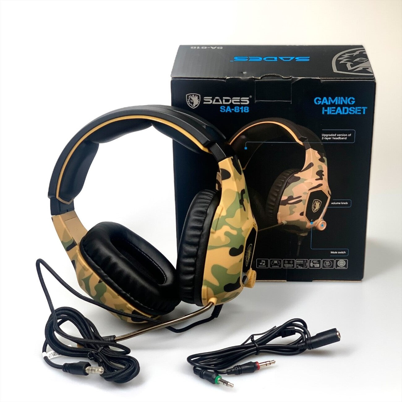 Gaming Headsets Surround Headphone for Xbox One PC W/Mic - Durable & Reliable | CELL DEMAND Official