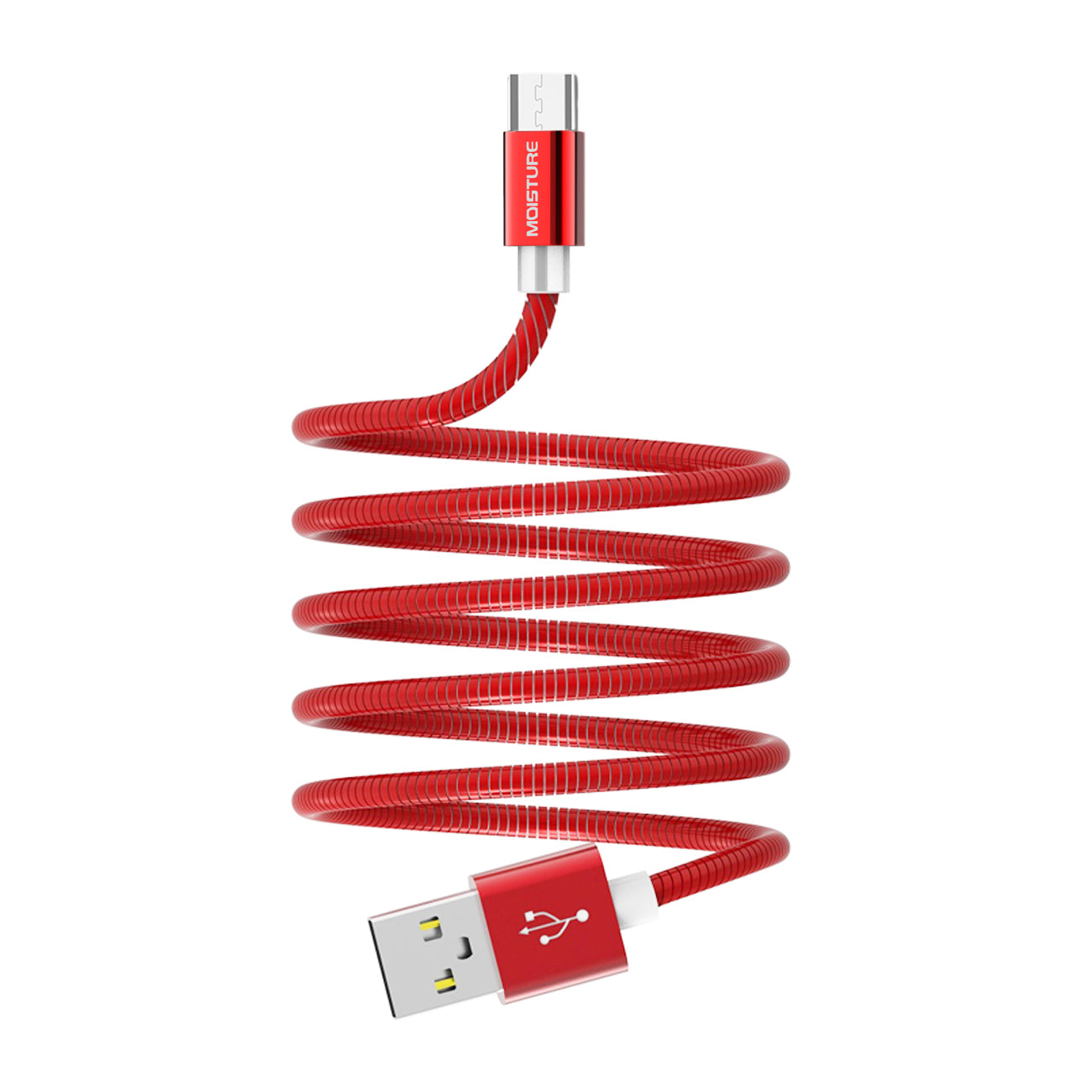 High Speed Micro Data Cable in Red - Ultra-Slim & Reliable | CELL DEMAND Official