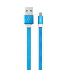 High Speed Steel 8 PIN Data Cable in Blue - Shockproof & Reliable | CELL DEMAND Official