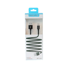Moisture 2.6A Premium Full Hi-Speed Data Cable In Black - Shockproof & Reliable | CELL DEMAND Official