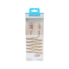 Moisture 2.6A Premium Full Hi-Speed Data Cable In Pink - Shockproof & Reliable | CELL DEMAND Official