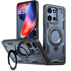 360¡ã Rotating Magnetic Versatile Stand Gray Compatible with Motorola Moto G POWER 5G 2025 (PC73-MOTGPOWER-5G(2025)NV) - Crystal Clear & Reliable | CELL DEMAND Official