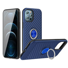 IPHONE 12 PRO Compatible Phone Case with Ring Holder APPLE IPHONE 12 PRO MAX In Blue - Premium Protection by CELL DEMAND