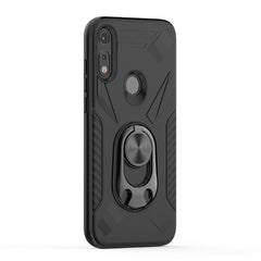 MOTOROLA E7 Case with Ring Holder In Black - Ultra-Slim & Reliable | CELL DEMAND Official