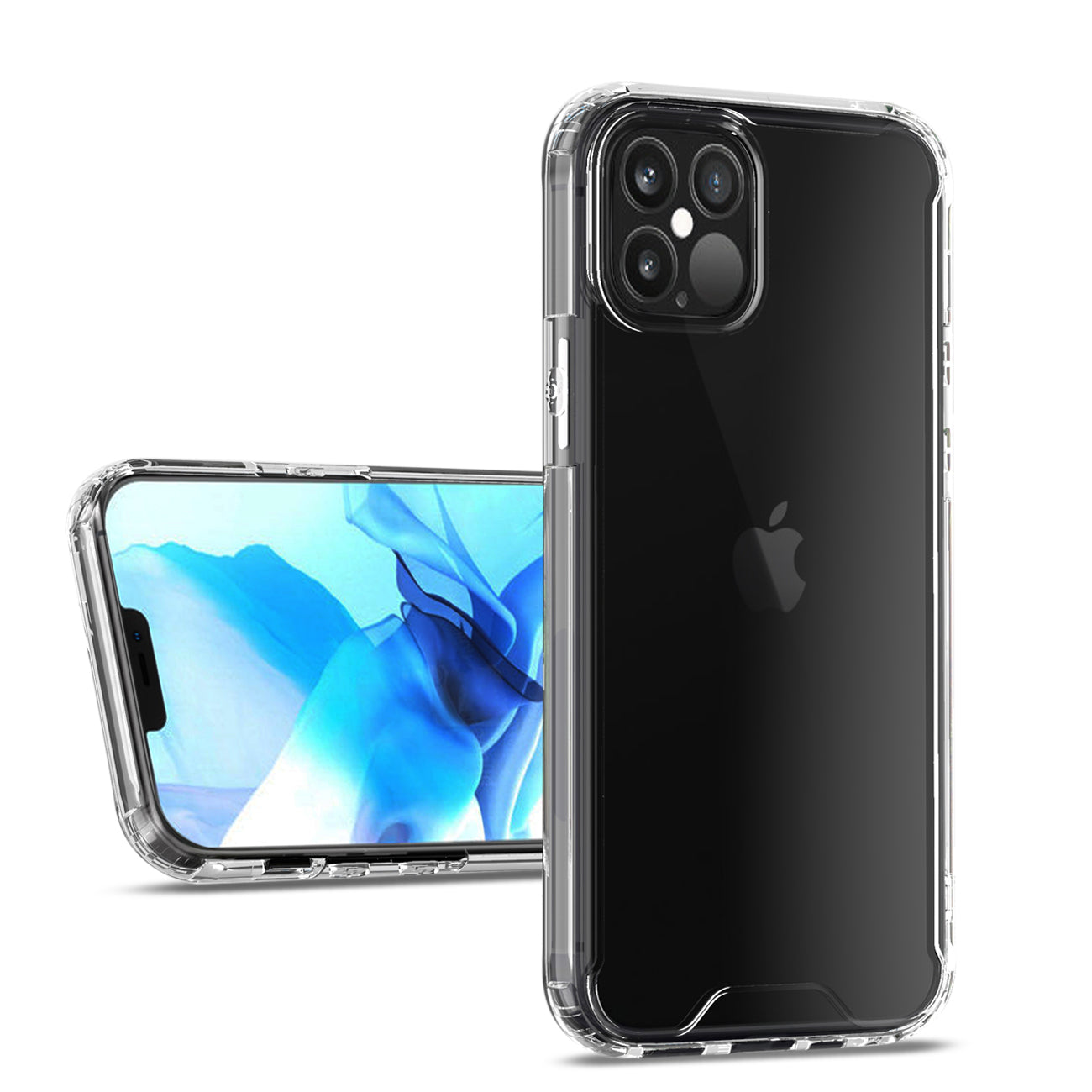 IPHONE 12 Compatible For IPHONE 12/ IPHONE 12 PRO Bumper Case In Clear - Premium Protection by CELL DEMAND