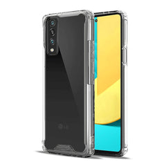 High Quality 2X Clean PC and TPU Bumper Case In Clear For LG Stylo7 5G - Heavy Duty & Reliable | CELL DEMAND Official