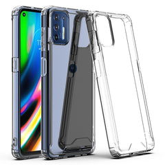 Moto G9 Plus High quality TPU Bumper and Clarity PC Case In Clear - Premium & Reliable | CELL DEMAND Official