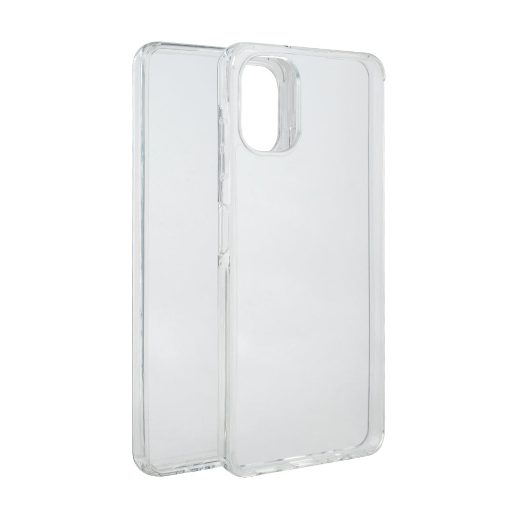 High Quality 2X Clean PC and TPU Bumper Case In Clear For Samsung Galaxy A06 - Ultra-Slim & Reliable | CELL DEMAND Official