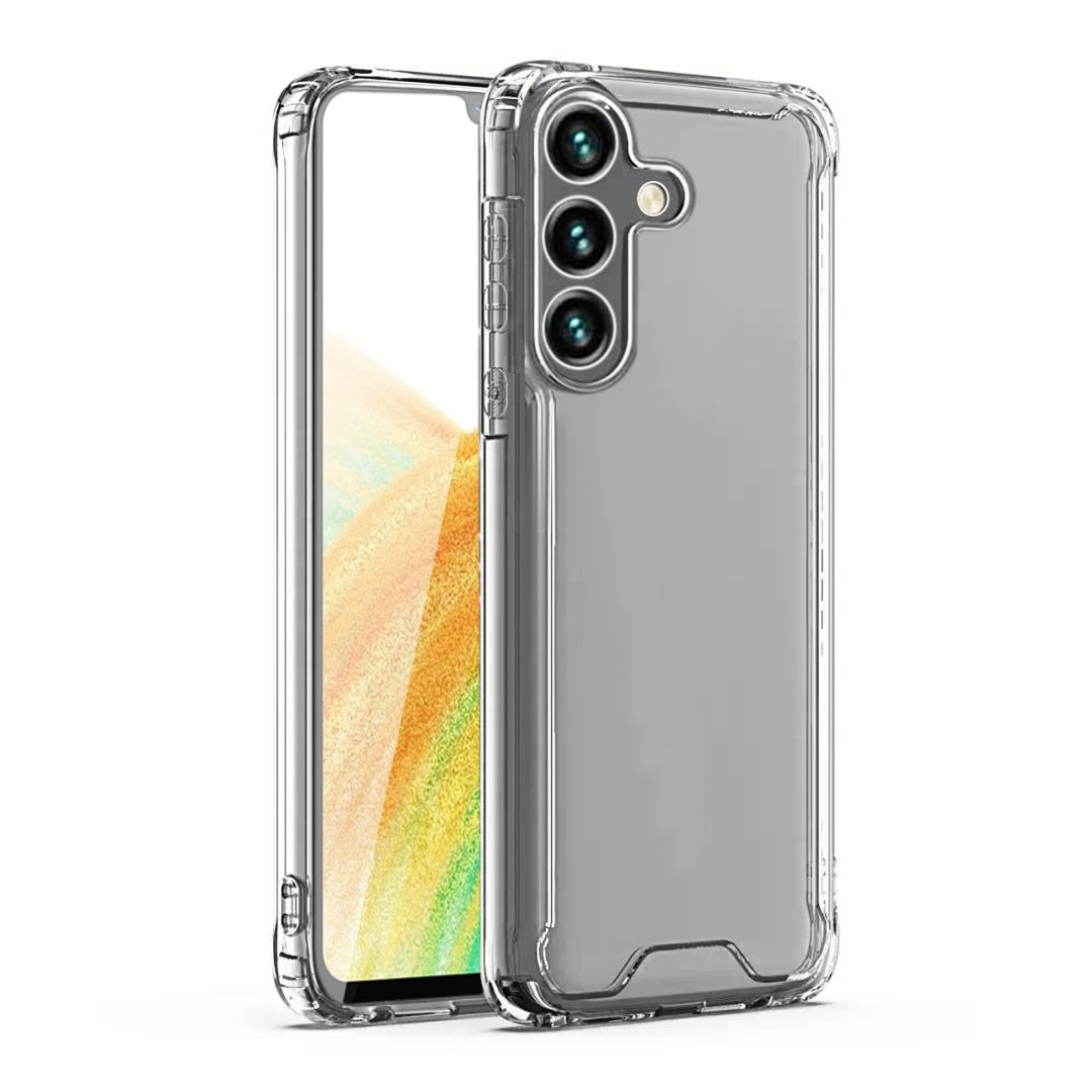 High Quality 2X Clean PC and TPU Bumper Case In Clear For Samsung Galaxy A34 5G - Crystal Clear & Reliable | CELL DEMAND Official