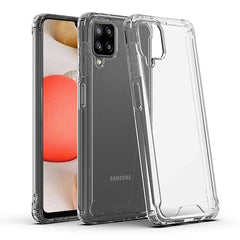 High Quality 2X Clean PC and TPU Bumper Case In Clear For Samsung Galaxy A42 5G - Ultra-Slim & Reliable | CELL DEMAND Official