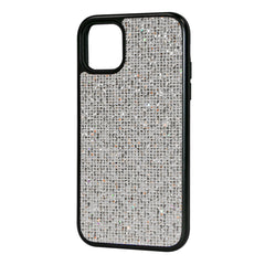 IPHONE 11 PRO Compatible DIAMOND RHINESTONE Case For APPLE IPHONE 11 PRO In Silver - Ultra-Slim Protection by CELL DEMAND