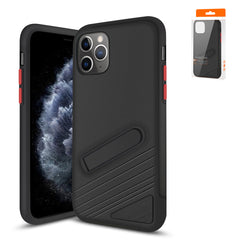 iPhone 11 Pro Compatible Apple iPhone 11 Pro Armor Cases In Black - Crystal Clear Protection by CELL DEMAND