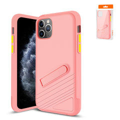iPhone 11 Pro Compatible Apple iPhone 11 Pro Armor Cases In Pink - Heavy Duty Protection by CELL DEMAND