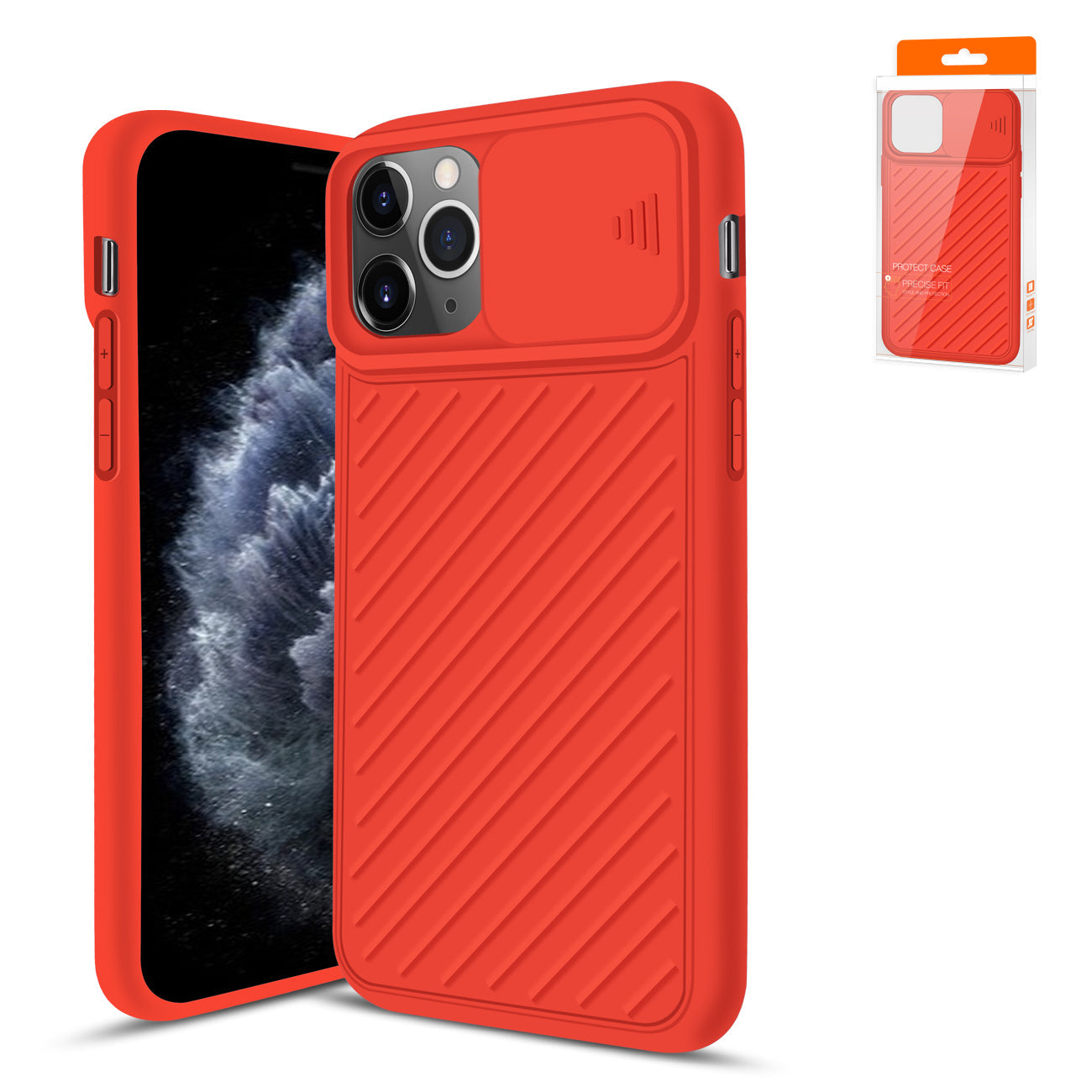 IPHONE 11 PRO Compatible Camshield Series Case With Slide Camera CoverTpu Case For APPLE IPHONE 11 PRO In Red - Ultra-Slim Protection by CELL DEMAND