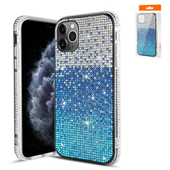 IPHONE 11 PRO Compatible Design Diamond Case For APPLE IPHONE 11 PRO MAX In Blue - Durable Protection by CELL DEMAND