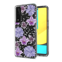 Pressed dried flower Design Phone case for LG Stylo7 4G In Purple - Premium & Reliable | CELL DEMAND Official