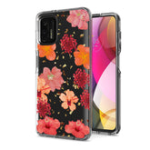 Pressed dried flower Design Phone case for Moto G Stylus 2021 In Red - Durable & Reliable | CELL DEMAND Official