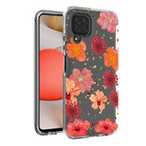 Pressed dried flower Design Phone case for Samsung Galaxy A42 5G In Red - Heavy Duty & Reliable | CELL DEMAND Official