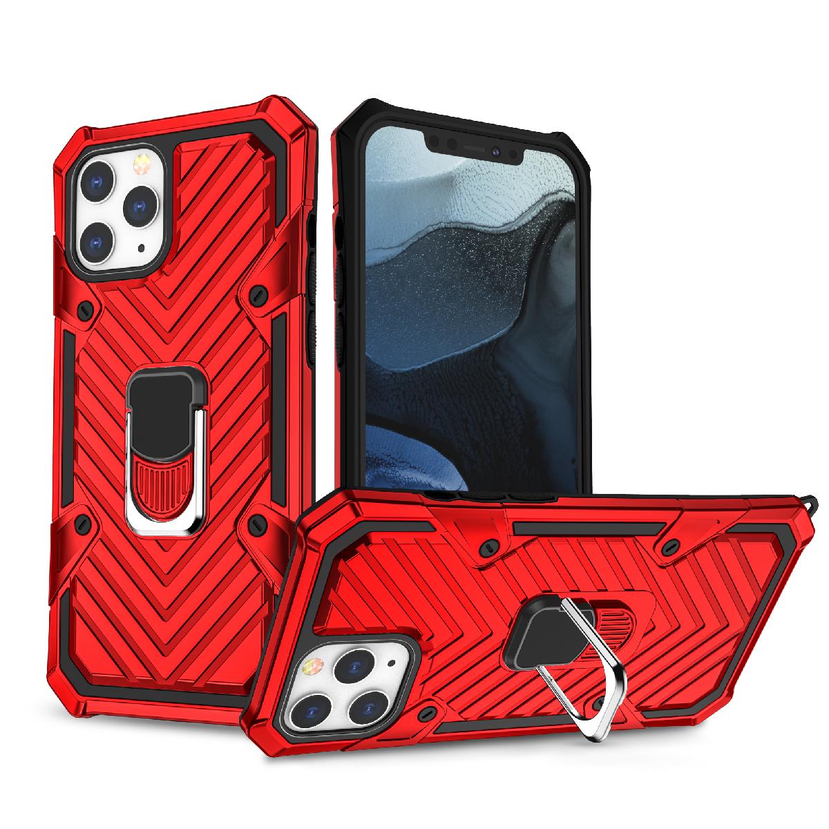 IPHONE 12 PRO MAX Kickstand Anti-Shock And Anti Falling Case In Red - Premium & Reliable | CELL DEMAND Official