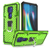 Kickstand Anti-Shock And Anti Falling Case for Moto G9/G9 PLAY In Green - Durable & Reliable | CELL DEMAND Official