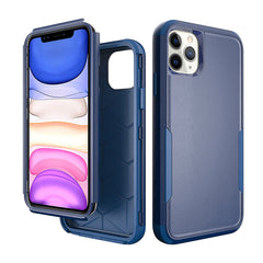 IPHONE 11 PRO Compatible 3in1 Hybrid Heavy Duty Defender Rugged Armor Case For APPLE IPHONE 11 PRO MAX In Blue - Durable Protection by CELL DEMAND