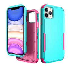 IPHONE 11 PRO Compatible 3in1 Hybrid Heavy Duty Defender Rugged Armor Case For APPLE IPHONE 11 PRO In Green - Durable Protection by CELL DEMAND