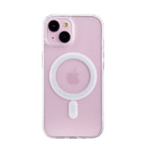 iPhone 15 Compatible Magnetic Wireless Charging TPU Bumper Case For iPhone 15 In Clear - Ultra-Slim Protection by CELL DEMAND