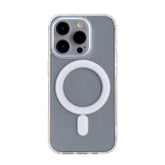 iPhone 15 Pro Compatible Magnetic Wireless Charging TPU Bumper Case For iPhone 15 Pro In Clear - Heavy Duty Protection by CELL DEMAND