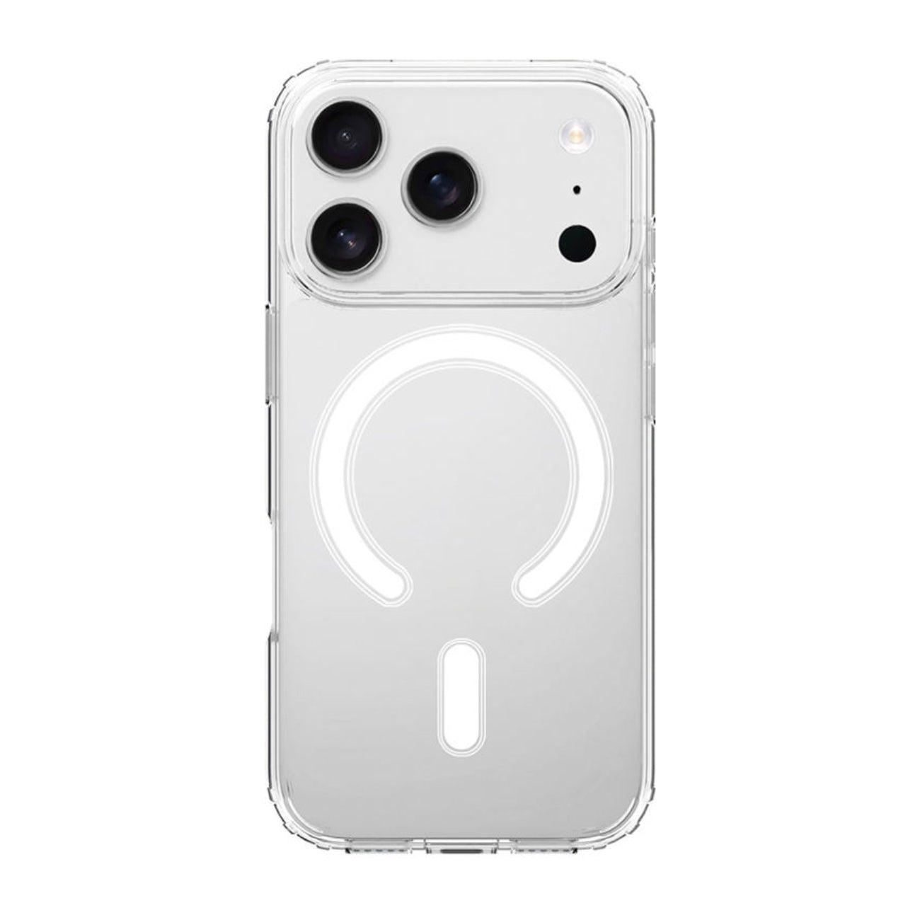 iPhone 17 PRO Compatible Magnetic Wireless Charging TPU Bumper Case For iPhone 17 PRO In Clear - Premium Protection by CELL DEMAND