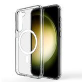 Magnetic Wireless Charging TPU Bumper Case For Samsung S 23 Plus In Clear - Ultra-Slim & Reliable | CELL DEMAND Official