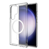 Magnetic Wireless Charging TPU Bumper Case For Samsung S 23 Ultra In Clear - Premium & Reliable | CELL DEMAND Official