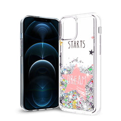 iPhone 12 / 12 Pro Glitter Case Moving Quicksand Silver Dream - Premium & Reliable | CELL DEMAND Official
