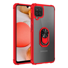 Kickstand Ring Holder TPU Shockproof Case With Magnetic Car Mount In Red - Premium & Reliable | CELL DEMAND Official