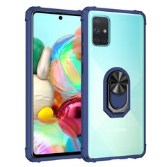 Kickstand Ring Holder TPU Shockproof Case With Magnetic Car MountSAMSUNG GALAXY A51 5G In Blue - Shockproof & Reliable | CELL DEMAND Official