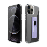 IPHONE 12 Compatible TPU Bumper Shockproof Case With Embedded Coil APPLE IPHONE 12/IPHONE 12 PRO In Purple - Shockproof Protection by CELL DEMAND